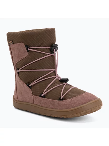 Gyerek barefoot hótaposó Froddo Barefoot Tex Track Wool dark pink. Méret: 27 EU rózsaszín
