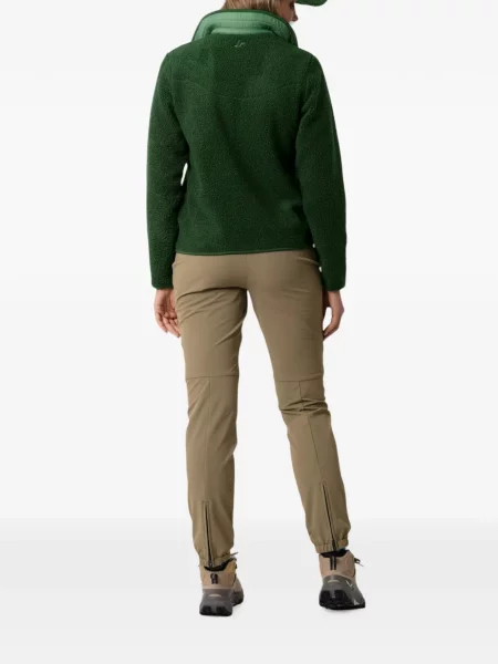 Cardigan Lamunt din fleece verde