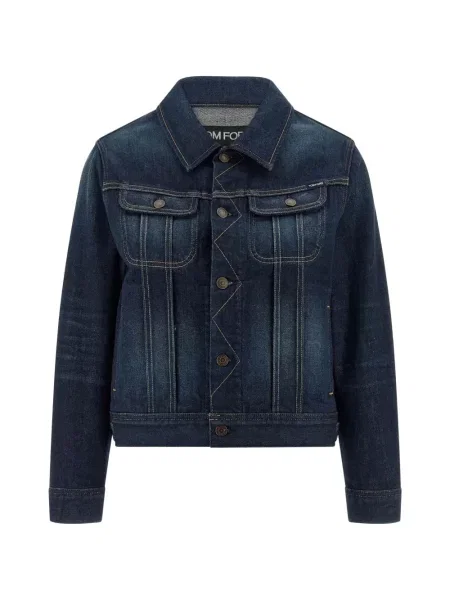 Geacă de blugi Tom Ford albastru