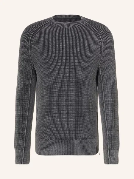 Allsaints Sweter Kit schwarz czarny