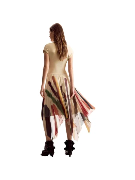 Rochie Desigual bej