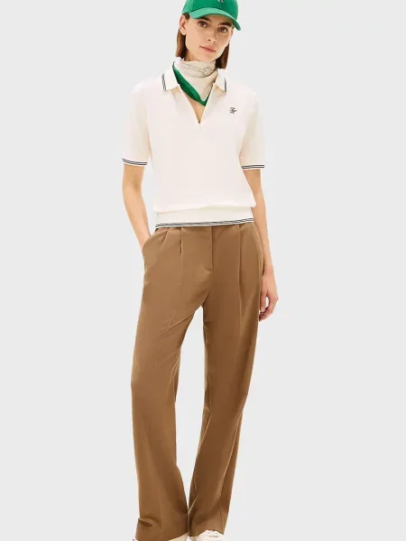 Поло Tommy Hilfiger біле