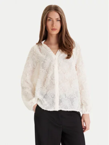 ONLY Bluzka Korsa Oversize beżowy