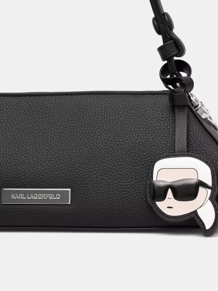 Кожаная сумка через плечо Karl Lagerfeld