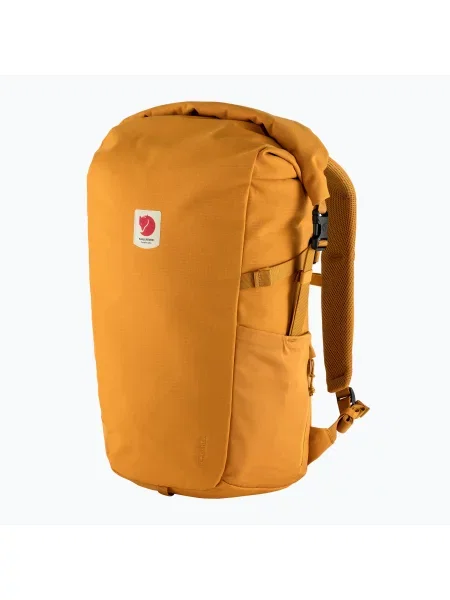 Plecak turystyczny Fjällräven Ulvo Rolltop 30 l red gold czerwony