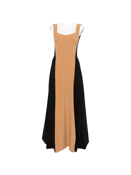 Rochie maxi Atu Body Couture fără mâneci de costum negru