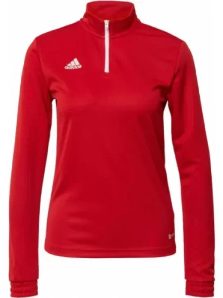 ADIDAS PERFORMANCE Sportovní mikina Entrada karmínově červené bílá