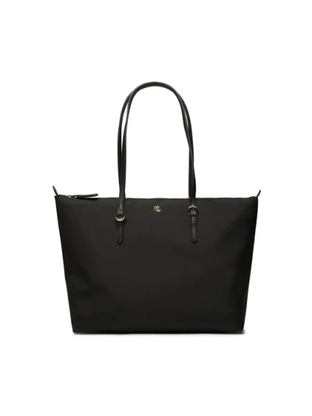Lauren Ralph Lauren kabelka typu shopper dámska čierna