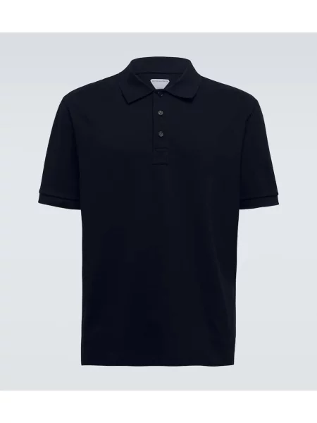 Polo Bottega Veneta albastru