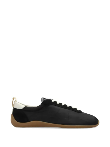 Sneakerși Kenzo cu șireturi din dantelă negru