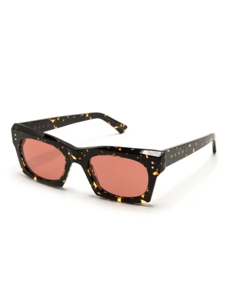 Saulės akiniai Marni Eyewear ruda