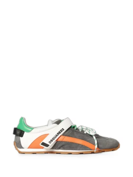 Sneakerși Dsquared2 din piele gri