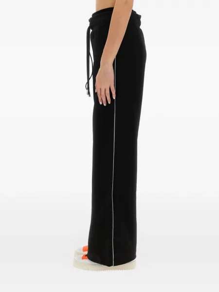 Pantaloni Off-white cu cordon alb