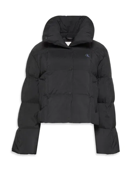 Jacheta Calvin Klein Jeans Short Down Puffer Jacket Black XS negru