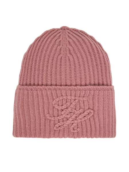 Czapka Tommy Hilfiger różowa