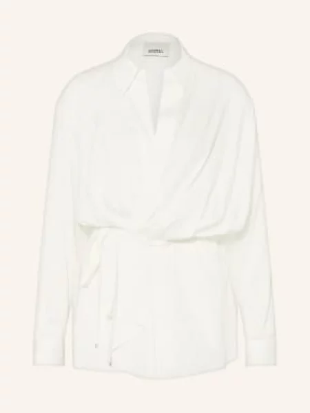 Isabel Marant Zavinovací Halenka Keren bílá