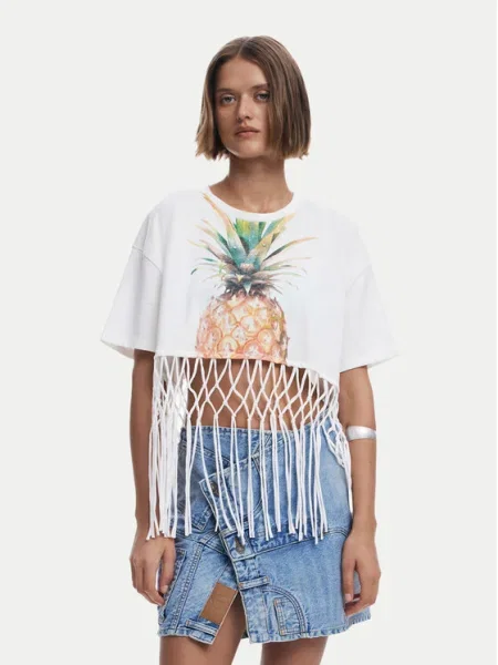Desigual Tricou Écru