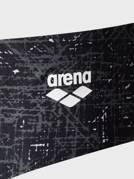 Плавки Arena в рубчик чорні