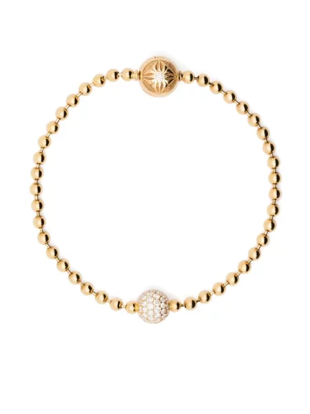 Brăţară Shamballa Jewels cu mărgele galben