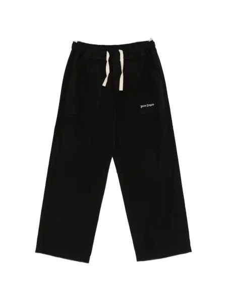 Pantaloni Palm Angels cu imagine cu cordon negru