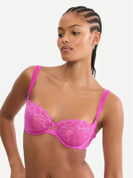 Triumph Sutien Balconette Waves Of Glow închis roz