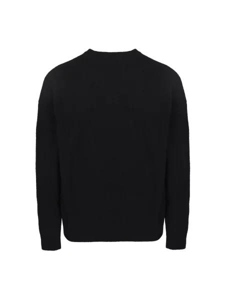 Sweter Palm Angels z logo czarny