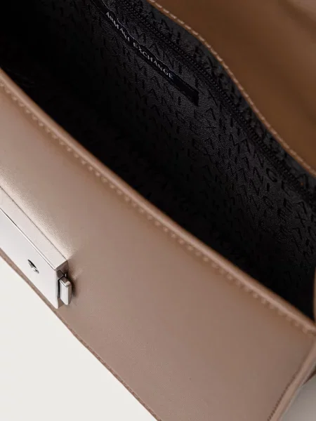 Кожаная сумка через плечо Armani Exchange