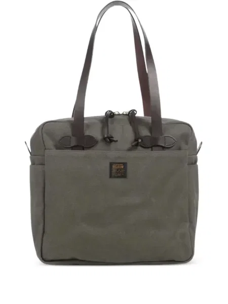 Geantă Filson din țesătură twill verde