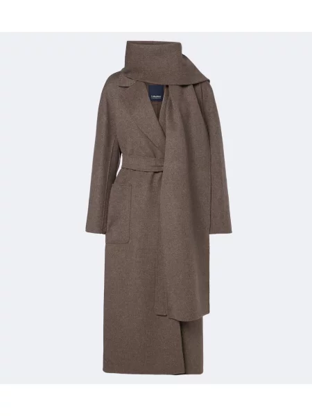 Palton 's Max Mara de lână plic gri