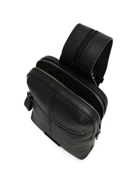 Rucsac The Bridge din piele negru