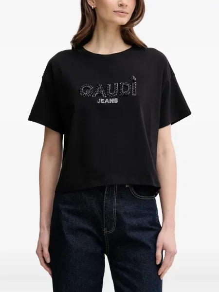 Stras tricou Gaudi negru