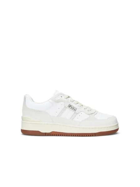 Sneakersy Ralph Lauren białe