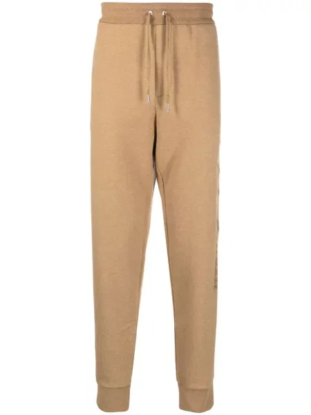 Pantaloni Ralph Lauren Purple Label cu broderie violet