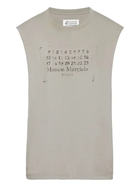 Top Maison Margiela cu imagine gri