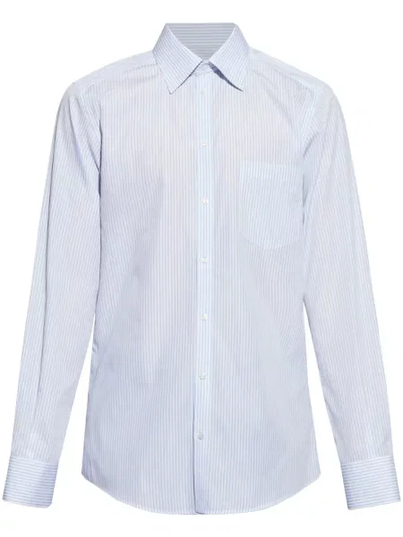 Pruhovaná košile Dolce & Gabbana modrá