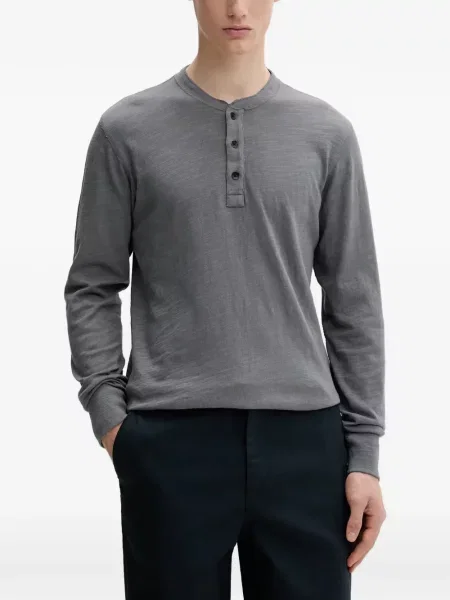 Lung tricou Rag & Bone gri