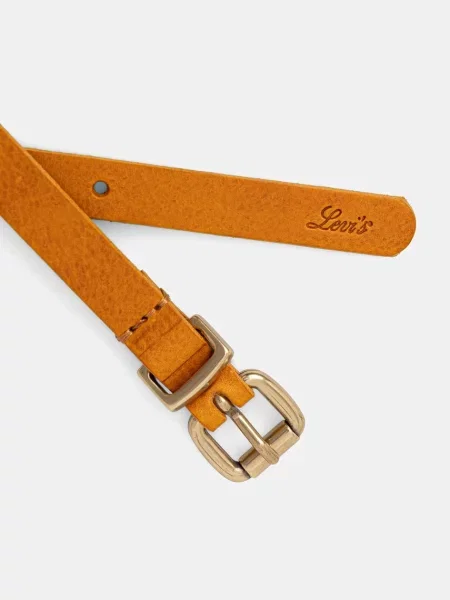 Levi's pas usnjeni DILLON NARROW oranžna
