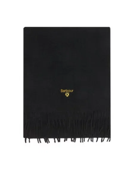 Barbour Šalikas Plain juoda