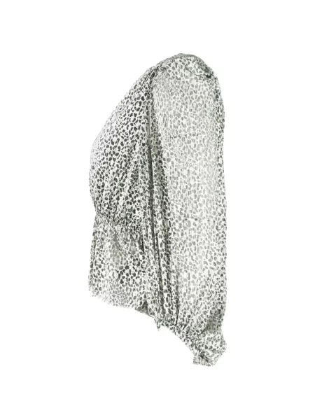 Bluză Ba&sh cu imagine alb