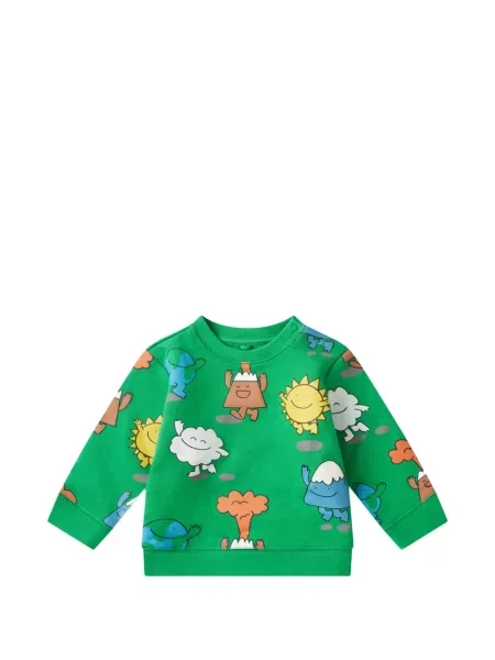 Bluza dziecięca Stella Mccartney zielona