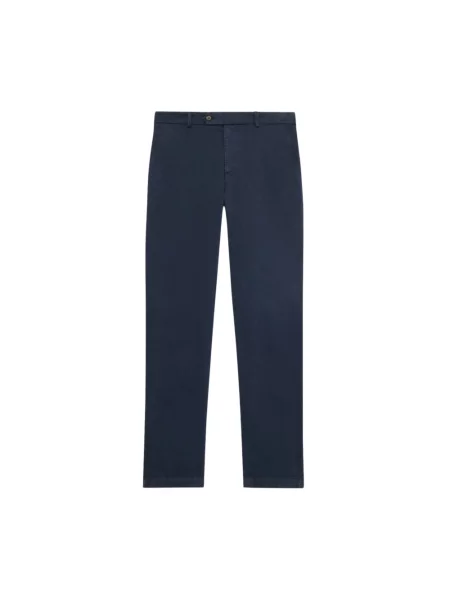 Сhinosy Brooks Brothers z twillu niebieskie