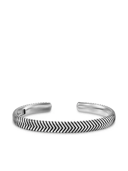 Brăţară David Yurman argintiu