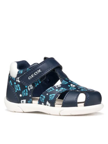 Geox Sandále B Sandal Zapito Boy Tmavomodrá