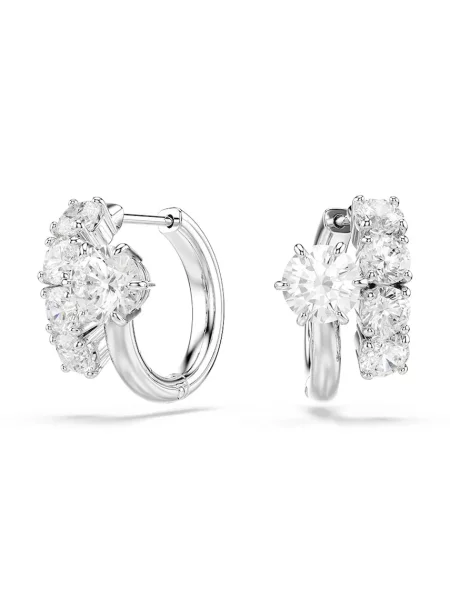 Swarovski cercei pentru femei din metal cu zirconiu cubic MATRIX