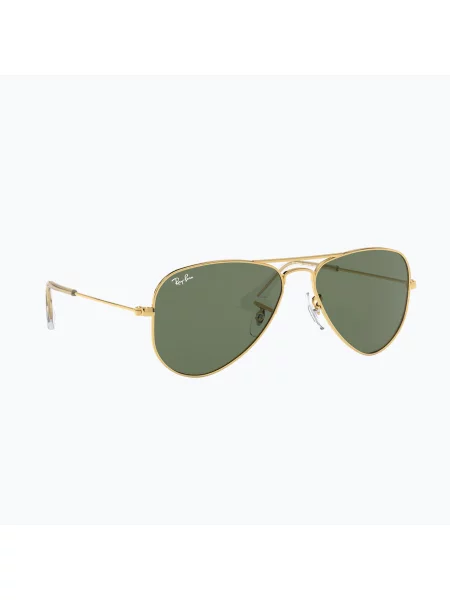 Ray-Ban Slnečné okuliare Junior Aviator Zlatá zelená