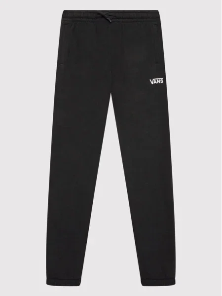 VANS Pantaloni / alb negru