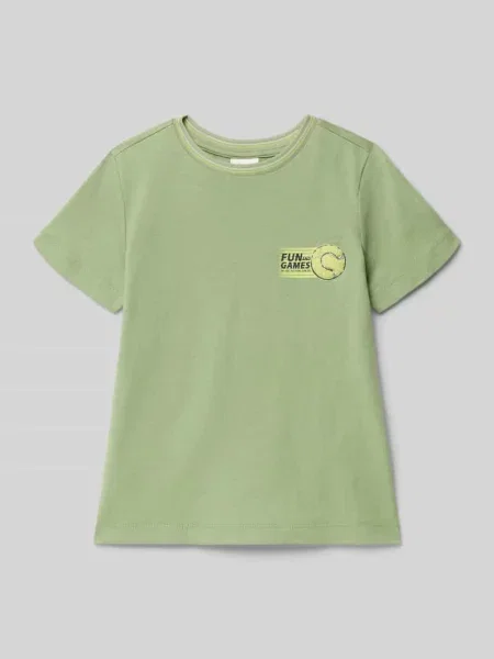 Męski t-shirt o kroju regular fit z czystej bawełny S.oliver Red Label