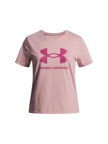 Koszulka dla dzieci Under Armour Big Logo różowa