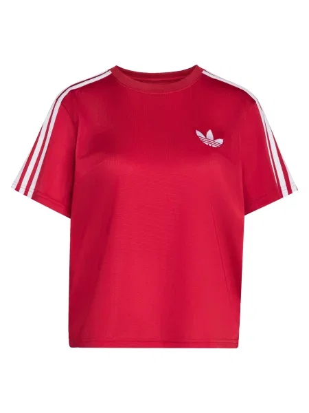 ADIDAS ORIGINALS Tricou Firebird roșu alb