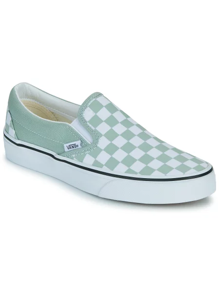 Klasične hlačke slip Vans zelena